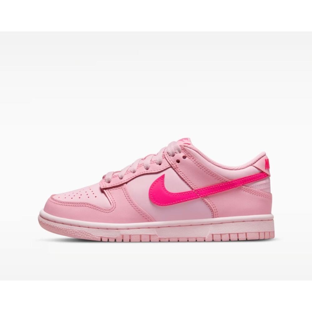 NIKE DUNK LOW - pink - size 5.5 TRIPLE PINK BARBIE